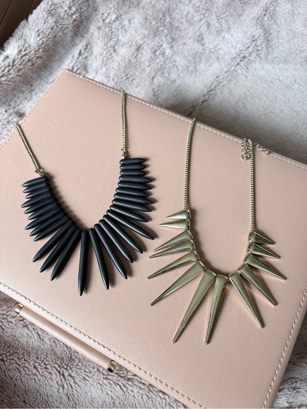 Spike Statement Necklace Set - Women Jewelry